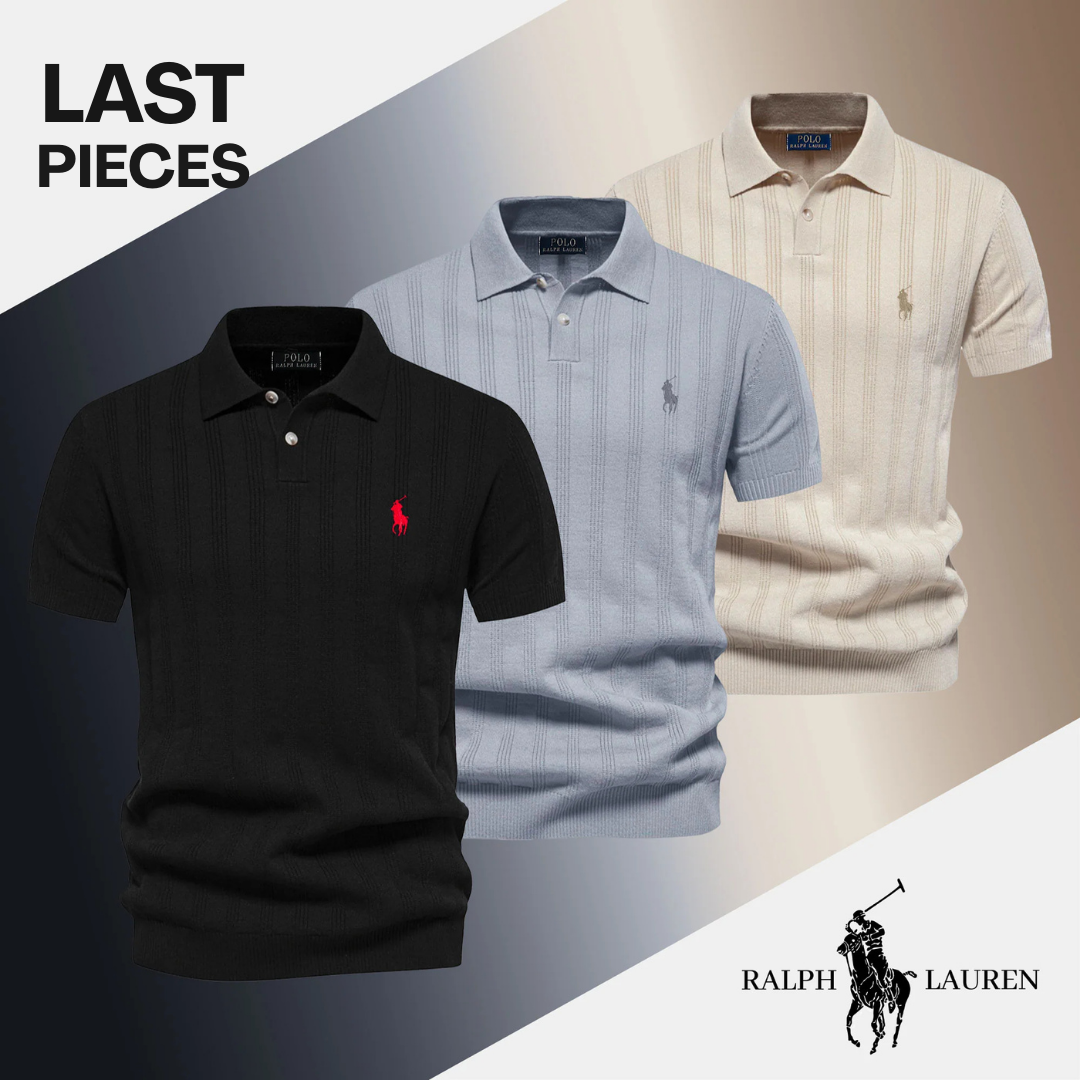 RL Men’s Seabreeze Textured Polo – Effortless