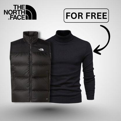 TNF™ Insulated 700-Fill Down Vest with Free Knit Turtleneck