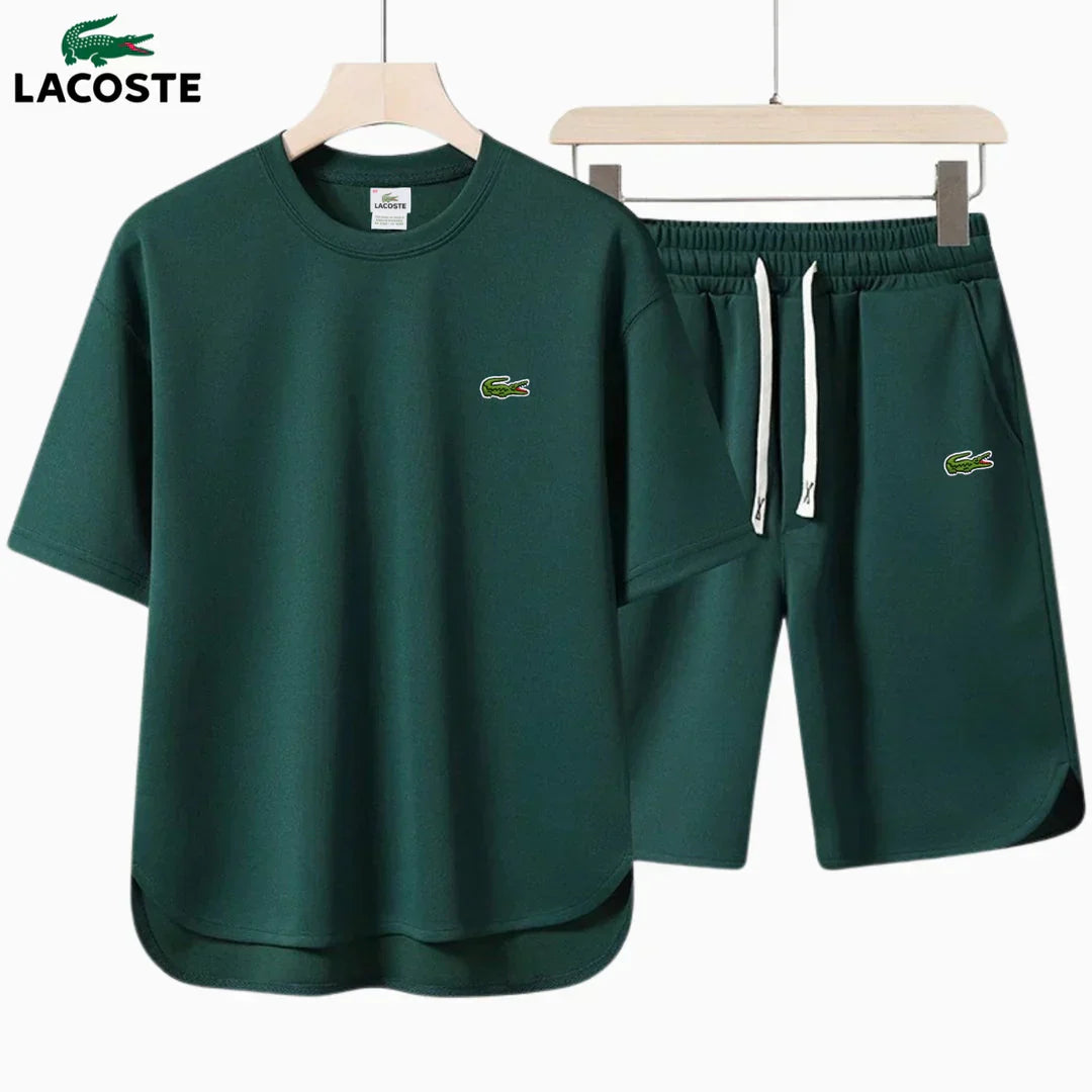 LC Contemporary Curved-Hem Two-Piece Set