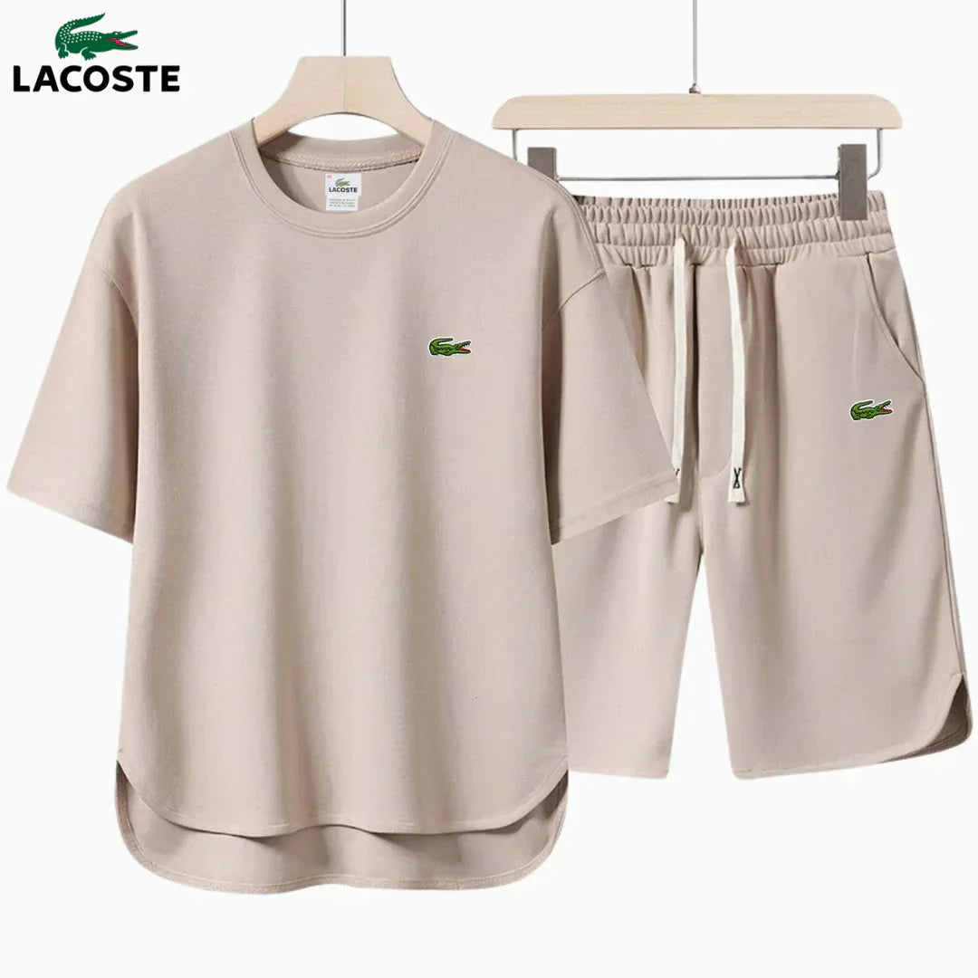 LC Contemporary Curved-Hem Two-Piece Set