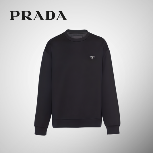 Technical Cotton & Re-Nylon Sweatshirt