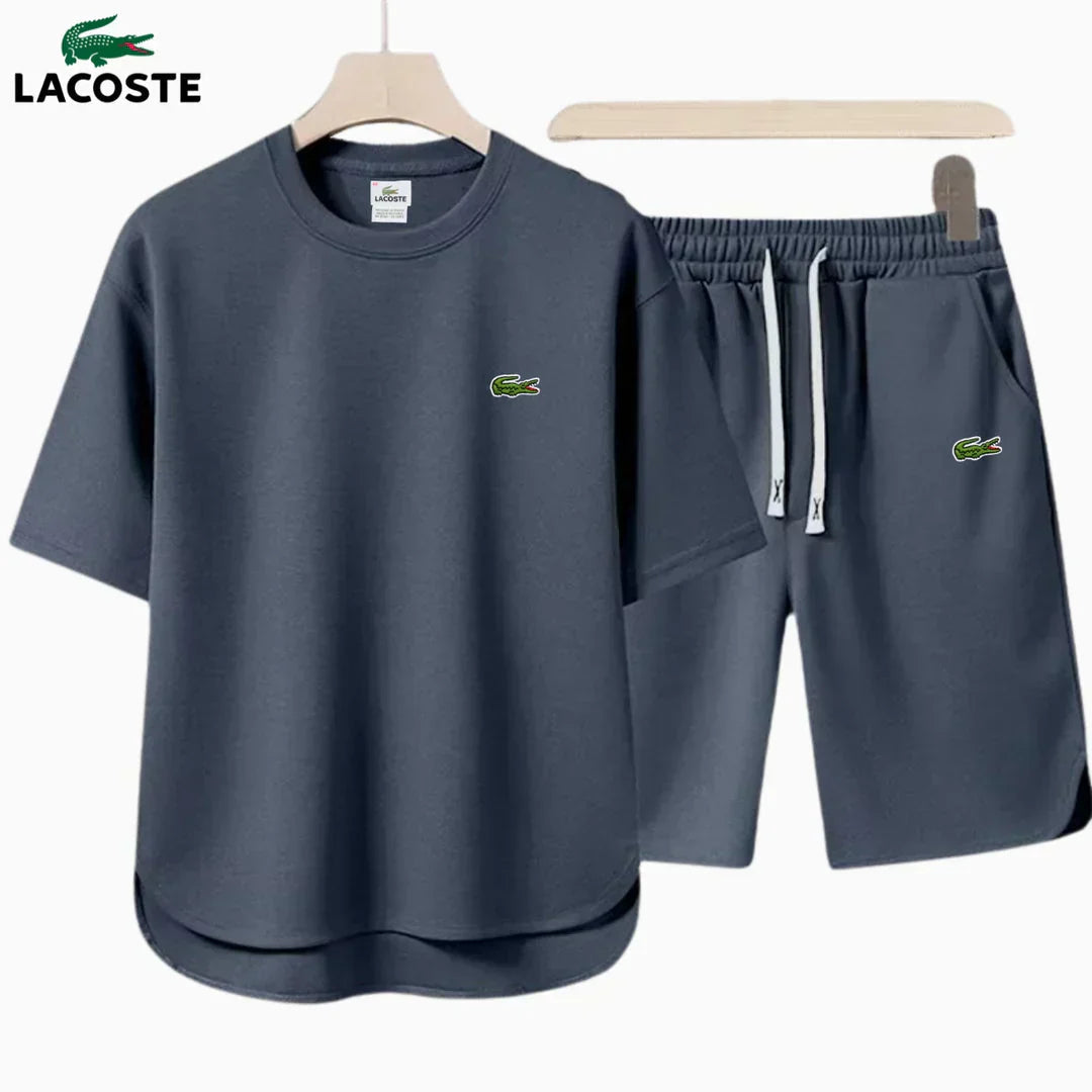 LC Contemporary Curved-Hem Two-Piece Set