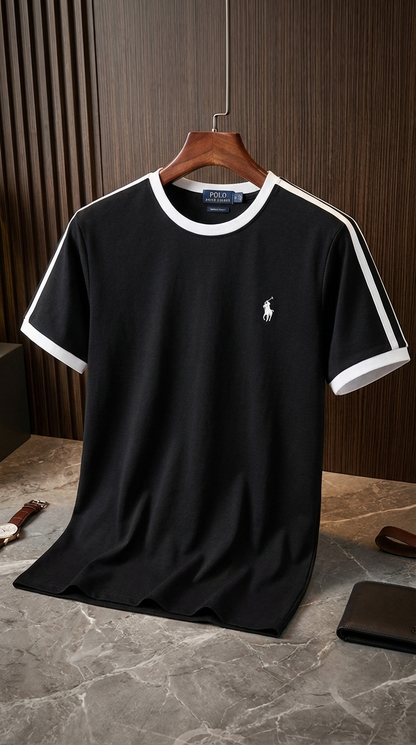 RP Classic Contrast-Trim Athletic T-Shirt