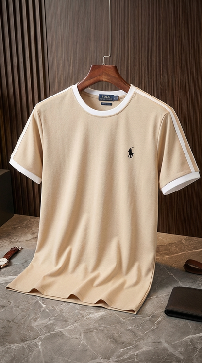 RP Classic Contrast-Trim Athletic T-Shirt