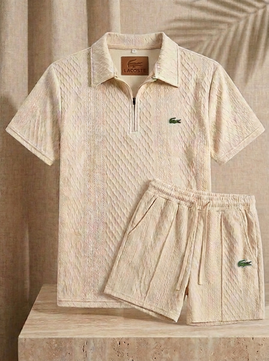 LC Sophisticated Textured Knit Two-Piece Set