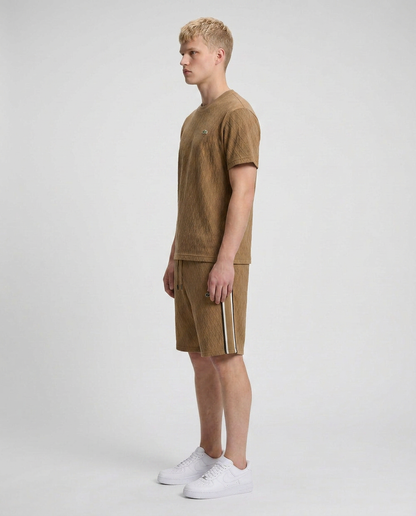 Geometric Jacquard Monogram T-Shirt