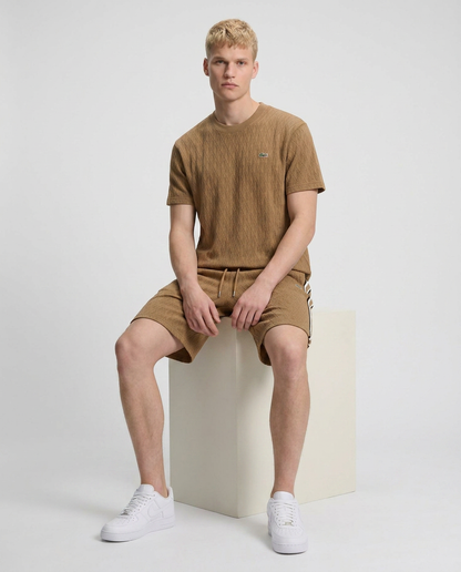 Geometric Jacquard Monogram T-Shirt
